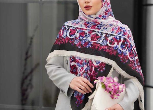 تصویر 2 از راهنمای خرید روسری نخی خنک + قیمت عالی